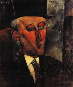 Amedeo Modigliani Portrait of Max Jacob Norge oil painting art